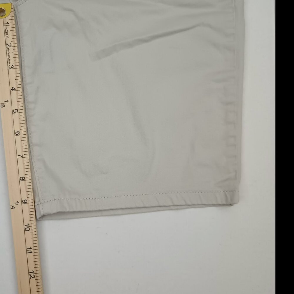 Gloria Vanderbilt Bermuda Shorts Ivory Size 10 - Picture 10 of 12